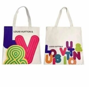 Louis Vuitton Limited Edition Shenzhen Exhibition Canvas Tote Bag New